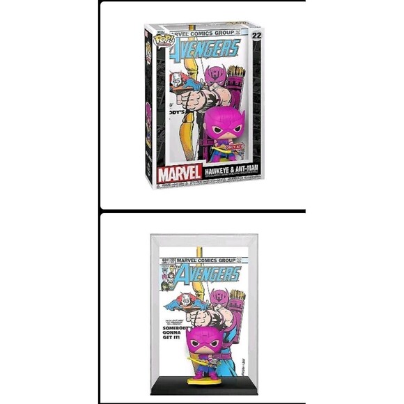 Funko Other - Funko Pop! Comic Covers Marvel #22 Hawkeye & Ant-Man Target Exclusive (New)